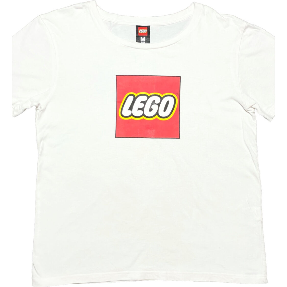 LEGO オフィシャル半袖ロゴTシャツ ホワイト Mサイズ | Ultimate Star