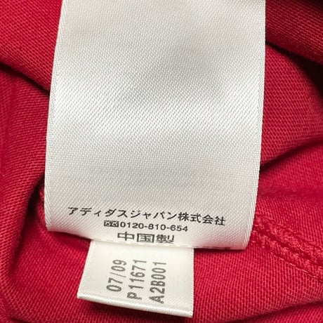 激レア adidas × Def Jam × Redman トリプルネームプリントTシャツ レッド XSサイズ