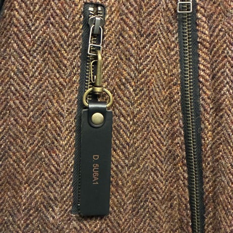 激レア MADE IN UK製 90s Harris Tweed 本革 レザーコンビ ダブルライダースジャケット ブラウン×ブラック Mサイズ