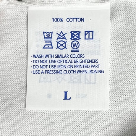 ★新品★ Ultimate Star オリジナル刺繡入り長袖クルーネックTシャツ ホワイト S～XLサイズ