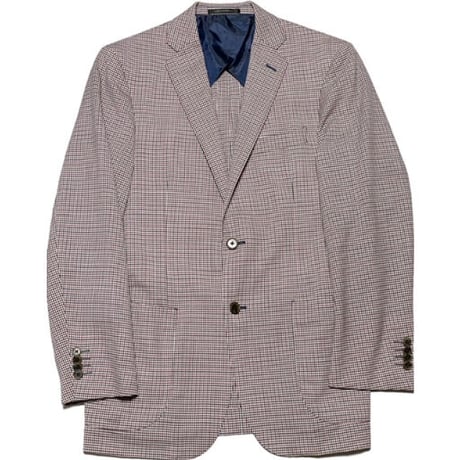 ▲訳あり商品▲ GREEN LABEL RELAXING チェック柄ウールテーラードジャケット マルチカラー 46サイズ