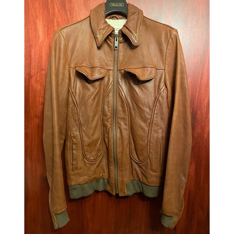 theory 21AW ラムレザー　ライダースジャケット　ブラウン　S theory 21AW ラムレザー ライダースジャケット ブラウン S