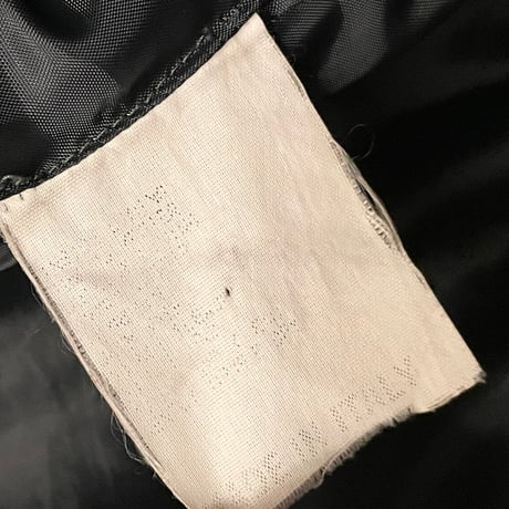 MADE IN ITALY製 BARNEYS NEWYORK フルジップ中綿ジャケット ダークグリーン Sサイズ