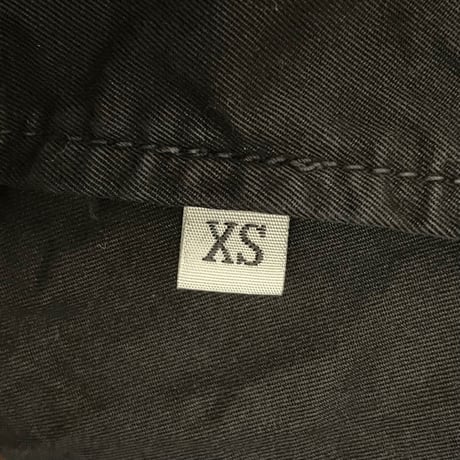 【JOURNAL STANDARD 取り扱い】 MADE IN USA製 S.K.U. SAVE KHAKI UNITED コットンステンカラーコート ブラック XSサイズ
