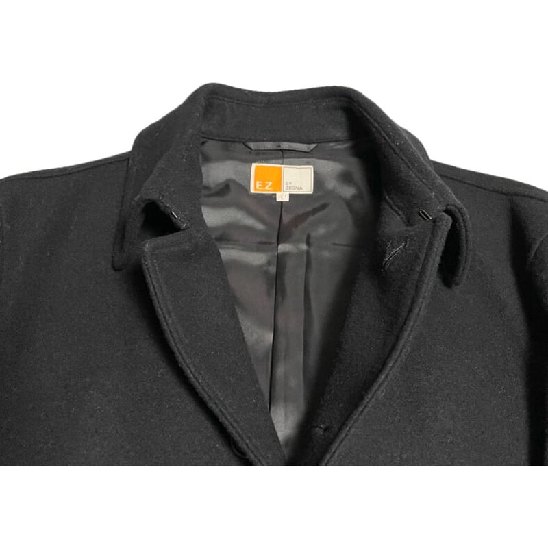 MADE IN JAPAN製 E.Z BY ZEGNA ウールステンカラーコート MADE IN JAPAN製 E.Z BY ZEGNA ウールステンカラーコート