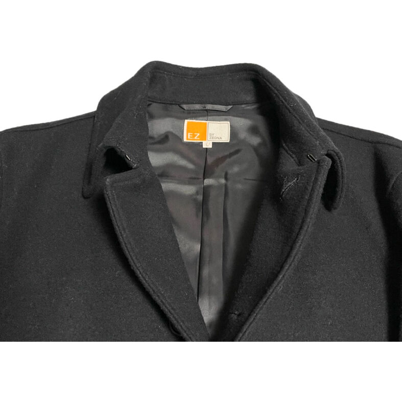 MADE IN JAPAN製 E.Z BY ZEGNA ウールステンカラーコート MADE IN JAPAN製 E.Z BY ZEGNA ウールステンカラーコート