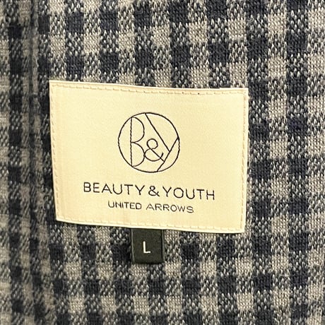 BEAUTY & YOUTH UNITED ARROWS ニットテーラードジャケット ブラック Lサイズ