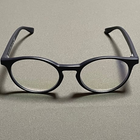 展示品渡し ★新品★ SARAGHINA GILDA VISTA 02V ブルーライトカットグラス ブラック クリアレンズ イタリア製