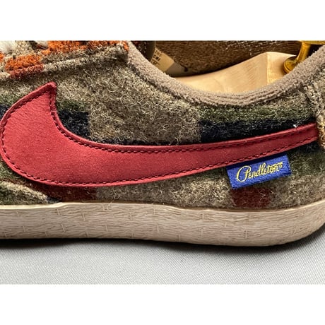 NIKE BLAZER LOW PENDLETON生地スニーカー マルチカラー US8/26cm