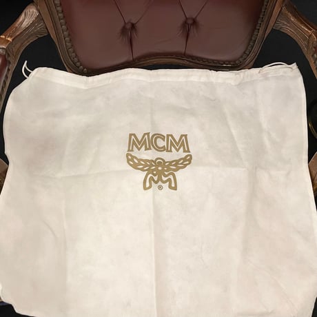 激レア TISA PHENOMENON × MCM トリプルネームモノグラム柄トートバッグ コニャック