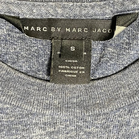 MARC BY MARC JACOBS 長袖ラグランTシャツ インディゴ Sサイズ