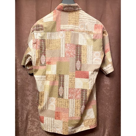 MADE IN HAWAII製 TORI RICHARD 半袖総柄アロハシャツ マルチカラー XSサイズ