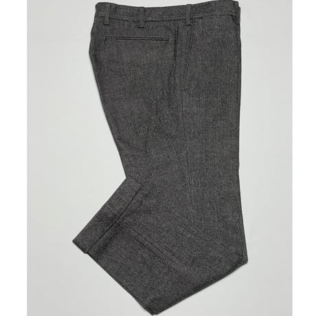 FOX FLANNEL生地使用 Journal Standard ウールカシミヤスラックス チャコールグレー Mサイズ ダブル仕上げ