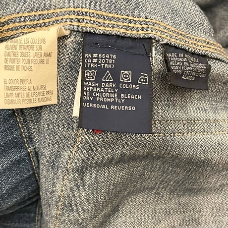 TOMMY JEANS デニムコート インディゴ Sサイズ