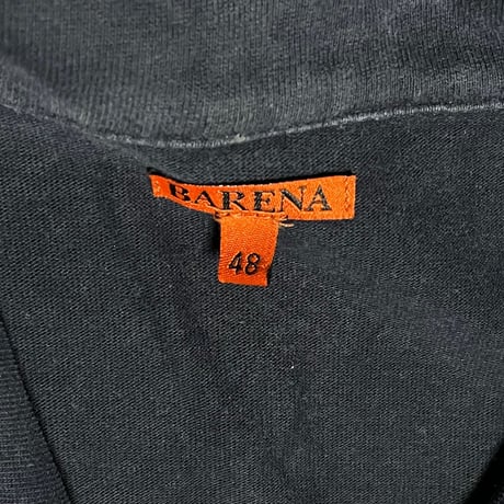MADE IN ITALY製 BARENA ショールカラートレーナー ネイビー 48サイズ