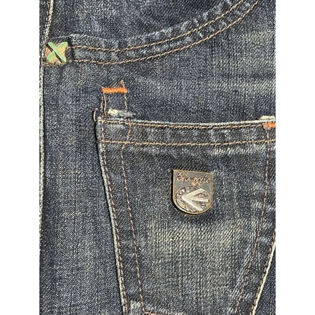 MADE IN ITALY製 Energie Ray Johnson Limited Edition デニムパンツ インディゴ W28-L34サイズ