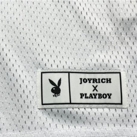 JOYRICH × PLAYBOY 半袖フットボールジャージー ホワイト Lサイズ