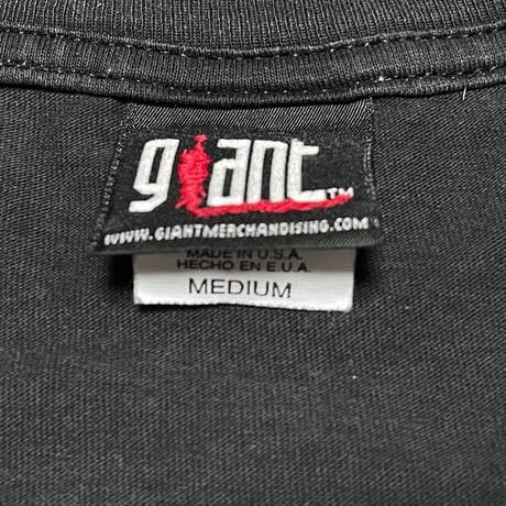 MADE IN USA製 AERO SMITH アーティストTシャツ giantボディ ブラック Mサイズ