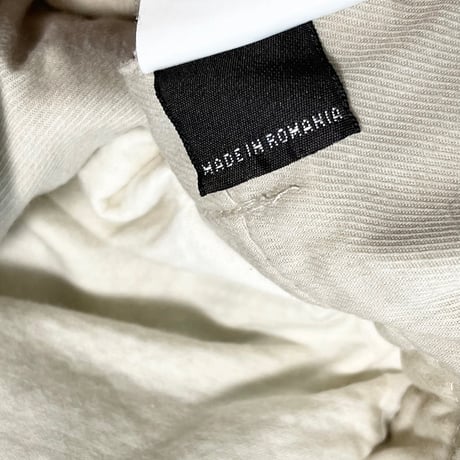 MADE IN ROMANIA製 PT01 PREPPY FIT コーデュロイスラックス アイボリー 44サイズ