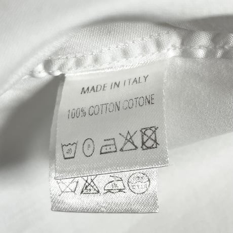 MADE IN ITALY製 GUCCI 長袖シャツ ホワイト 42-16 1/2サイズ