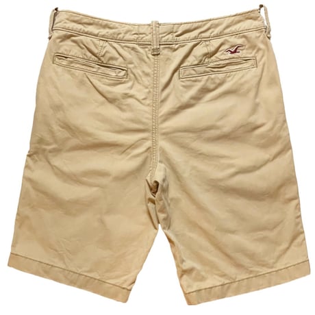 HOLLISTER コットンハーフパンツ ベージュ W30サイズ
