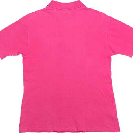 MADE IN ENGLAND製 FRED PERRY 半袖鹿の子ポロシャツ ローズ 40/Lサイズ