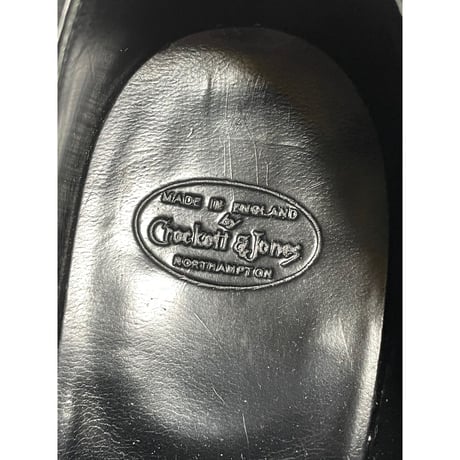 MADE IN ENGLAND製 CROCKETT & JONES MITCHELL スウェードモンクストラップシューズ ブラック 8 1/2 E/27cmサイズ