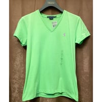 ☆タグ付き新古品☆ RALPH LAUREN SPORT VネックTシャツ ライトグリーン Sサイズ