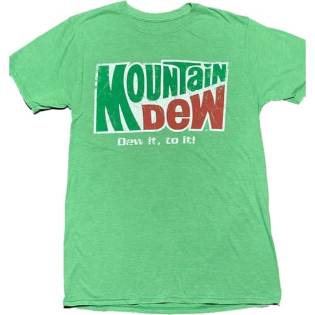 Mountain Dew ロゴTシャツ グリーン Mサイズ