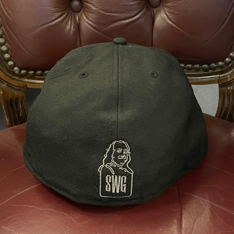 激レア NEW ERA × SWAGGER x Frank's Chop Shop 限定コラボモデルベースボールキャップ ブラック 7-1/2 59.6cm