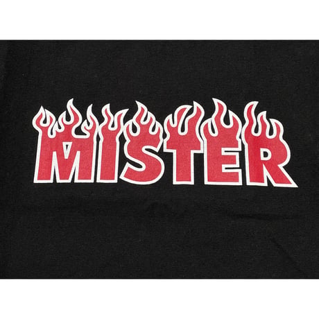 MISTERGENTLEMAN ロゴ入り帆布トートバッグ ブラック