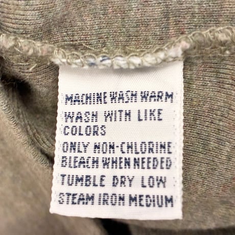 MADE IN Northern Mariana Islands製 80s～90s Polo by Ralph Lauren タートルネックコットンカットソー オリーブ Lサイズ