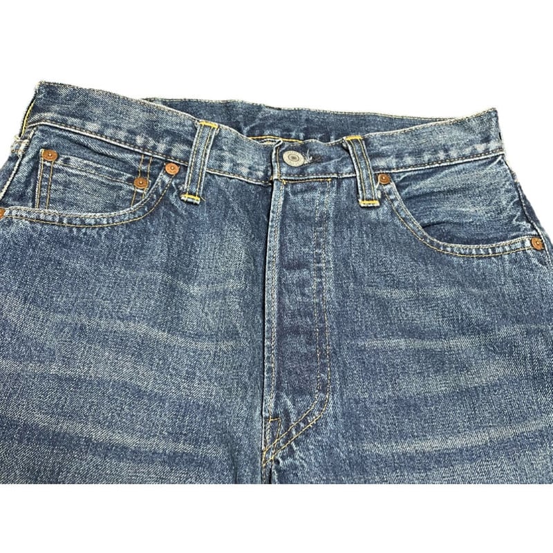 希少 MADE IN USA 555 バレンシア工場製 LEVI'S 501XX BIGE 復...