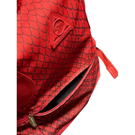 SPRAYGROUND ドラゴンデザインバックパック レッド Fサイズ
