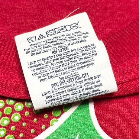 Sprit Polar Pop CIRCLE K プリントTシャツ JERZEESボディ レッド Mサイズ