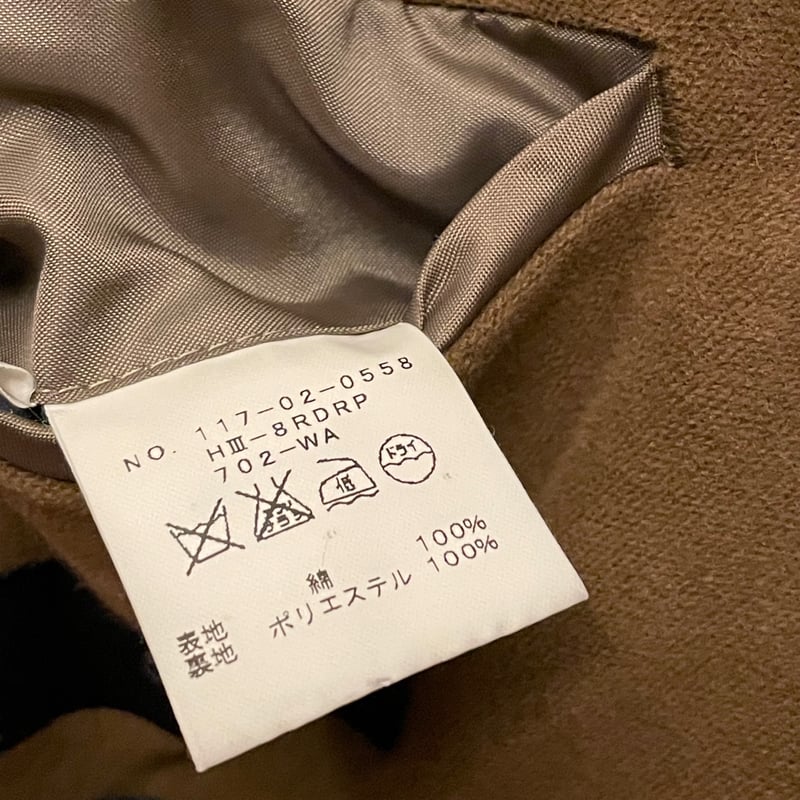 MADE IN JAPAN製 SHIPS EMMETEX生地 テーラードジャケット ブラウン 