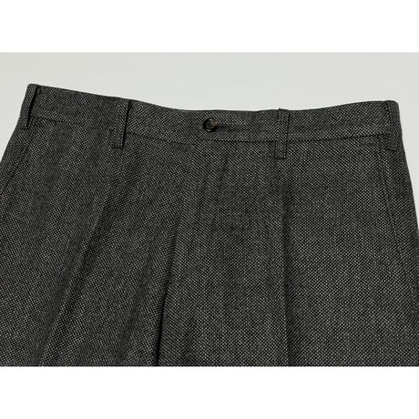 FOX FLANNEL生地使用 Journal Standard ウールカシミヤスラックス チャコールグレー Mサイズ ダブル仕上げ
