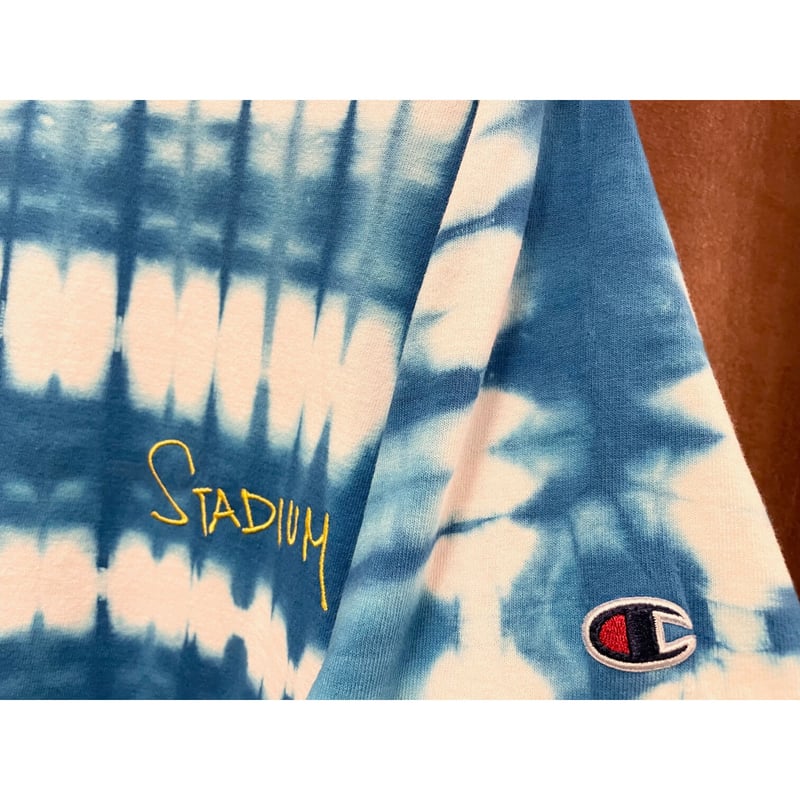 STADIUM Championボディ タイダイ染めTシャツ ブルー Sサイズ | Ultim