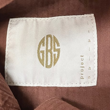【UNITED ARROWS取り扱い】MADE IN ITALY製 GBS コットンスラックス ブラウン 46サイズ