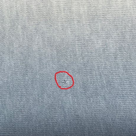▲訳あり商品▲ Duffer × Champion Wネーム グラデーション染めヘビーウェイトTシャツ ネイビー×アイボリー Sサイズ