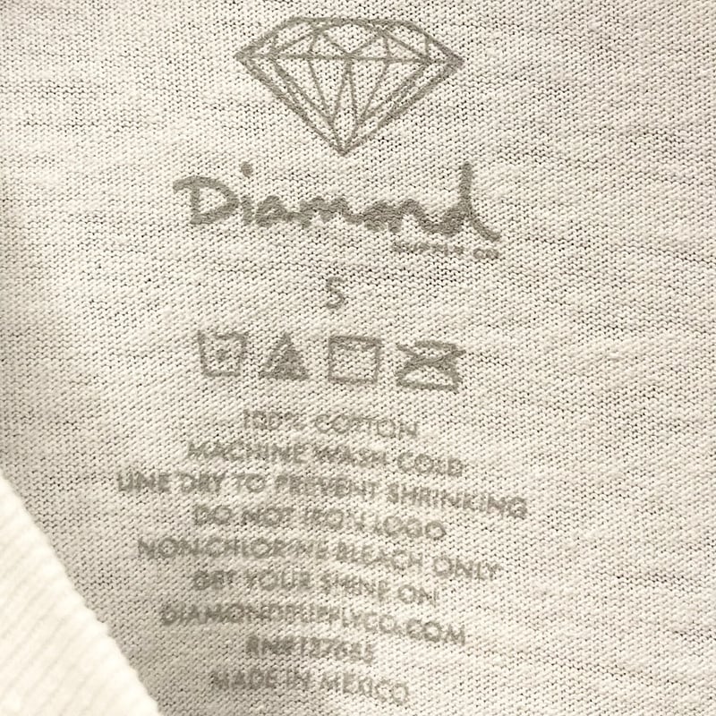 MADE IN MEXICO製 Diamond Supply Co. 長袖プリントTシャツ ホ