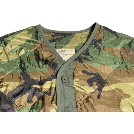 ALPHA INDUSTRIES ナイロンキルティングカーディガン 迷彩 Mサイズ