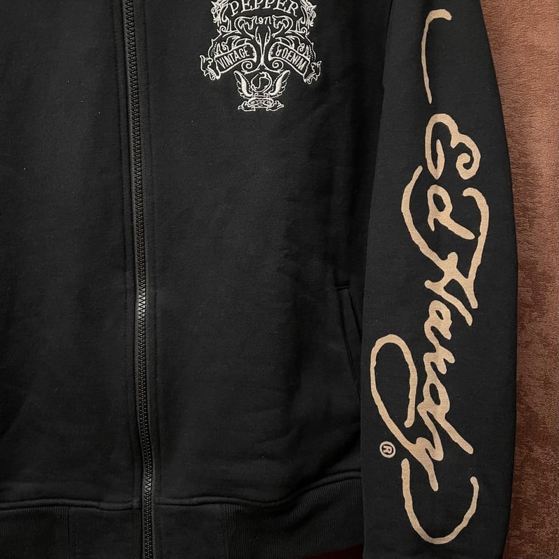 RED PEPPER×ED HARDY コラボレーションフルジップパーカー