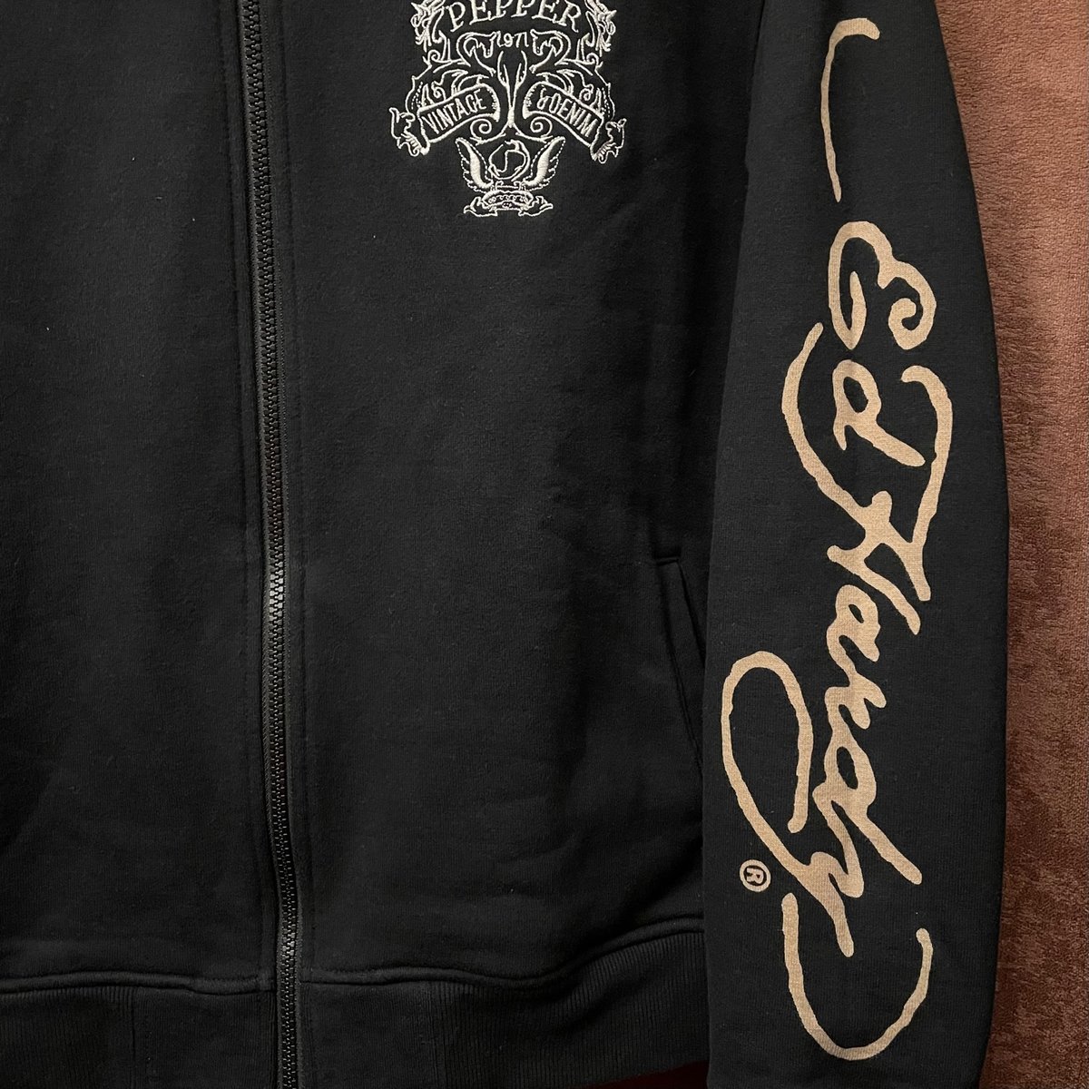 RED PEPPER×ED HARDY コラボレーションフルジップパーカー