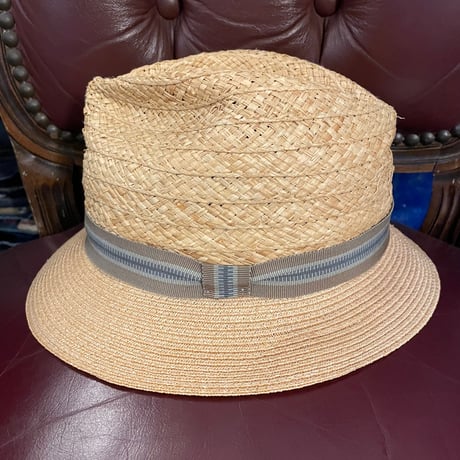 MADE IN ITALY製 HATS & DREAMS ストローハット 小麦色