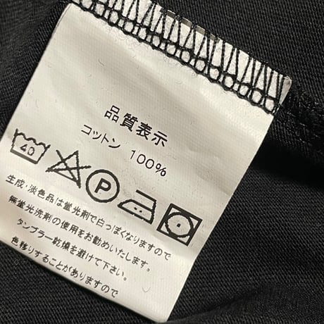 ★新品★ MADE IN ITALY製 MAGLIA 2025年AWモデル L-2814B ロゴプリント クルーネック長袖Tシャツ ブラック M～XLサイズ