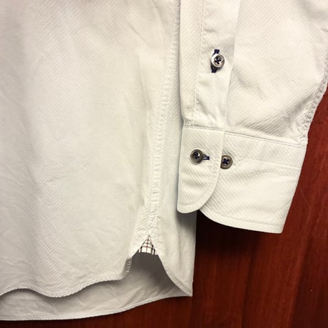 BURBERRY BLACK LABEL 長袖シャツ サックスブルー 38サイズ
