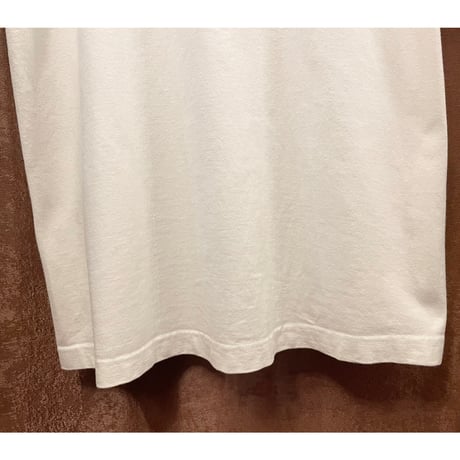 MADE IN USA製 Champion T1011 ヘビーウェイトポケット付き半袖Tシャツ ホワイト Mサイズ
