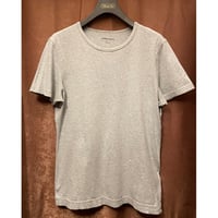 MADE IN USA製 threedots クルーネックTシャツ グレー Lサイズ