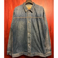 MADE IN JAPAN製 SWAGGER シンチバックベルト デニムジャケット インディゴ XLサイズ
